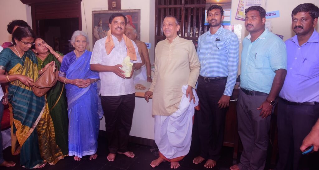 Vip visits to Krishna Matha