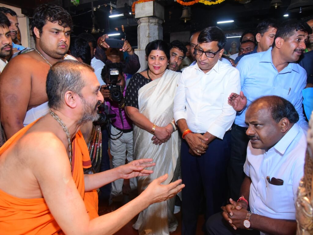 HD Kumara Swamy at Udupi