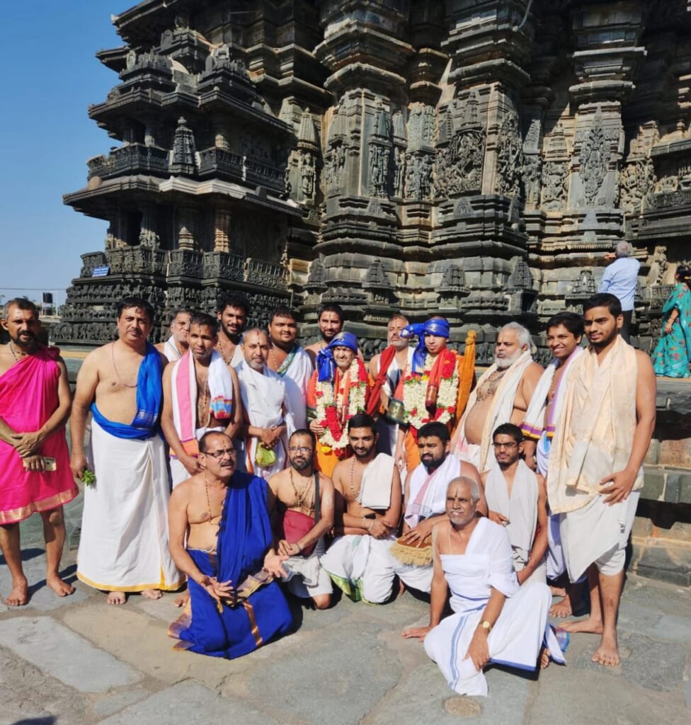 Beluru chennakeshava Temple honours